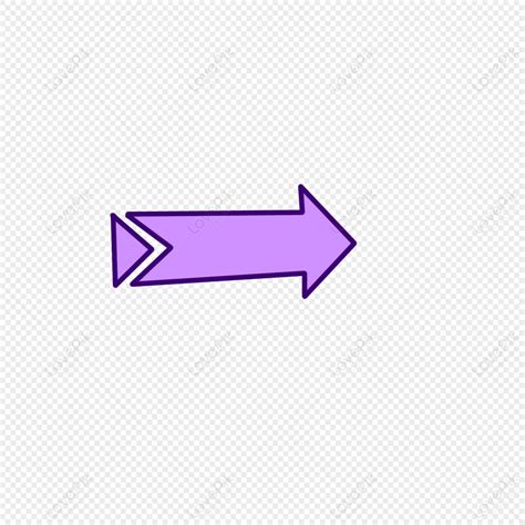 Purple Arrow Png