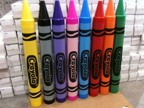 Giant Crayola Crayons Kindergarten Crafts Crayola Birthday Party