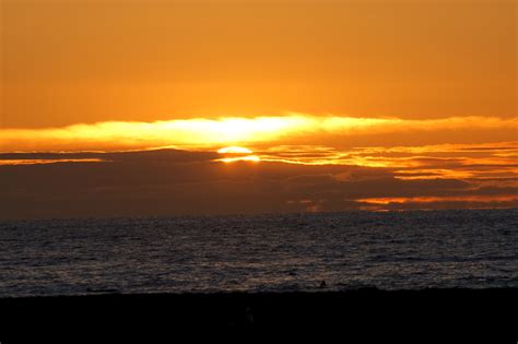 Free Images Beach Coast Ocean Horizon Light Cloud Sunrise