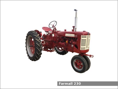 Farmall 230 Row Crop Tractor Review And Specs Tractor Specs