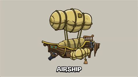 Animated Airship Game Sprite Animation Preview Youtube