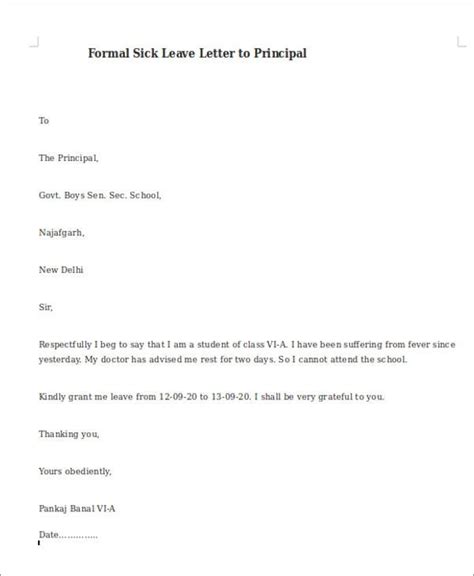 Formal letter example for students with format/ samples are provided in this article. Formal Letter Format For School Students For Leave | Examples and Forms
