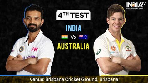 Live Streaming Cricket India Vs Australia 4th Test Day 5 Watch Ind Vs
