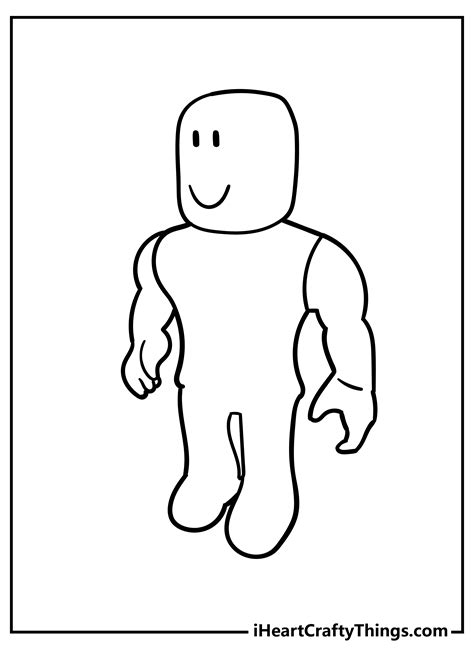 Printable Roblox Coloring Pages Updated 2022 2023