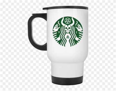 Satanic Starbucks Logo Starbucks New Logo 2011 Hd Png Download