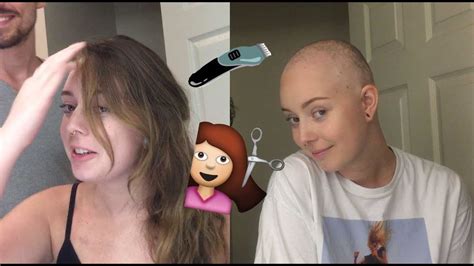 Shaving My Head Cancer Vlog Youtube