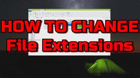 How To Change File Extensions In Windows 10 Very Quick Youtube