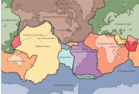 Plattentektonik Wikipedia Fossa Das Marianas Dérive Des Continents