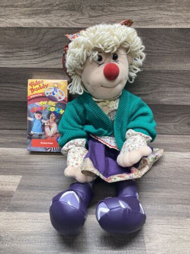 Rare The Big Comfy Couch Granny Garbanzo Large Plush Doll Vintage W Sealed Vhs Ebay