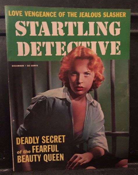 Vintage 1950s Pulp True Crime Magazine Startling Detective Dec 1958 Ebay True Crime