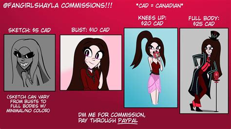 Commissions Hazbin Hotel Official Amino