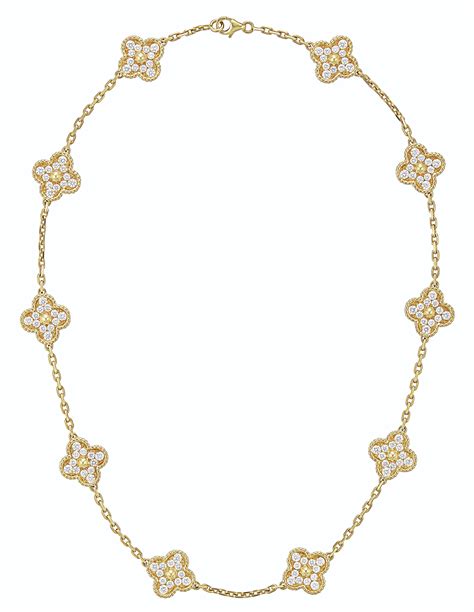 Diamond And Gold Alhambra Necklace Van Cleef And Arpels Christie S