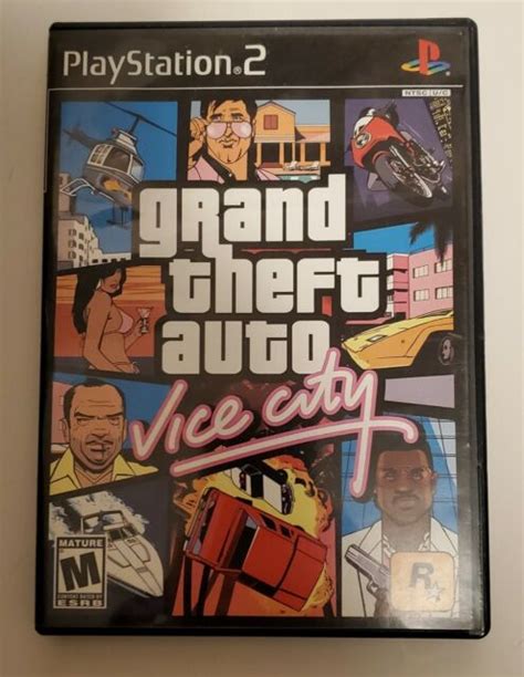 Grand Theft Auto Vice City Ps2 Complete Pre Owned Ebay