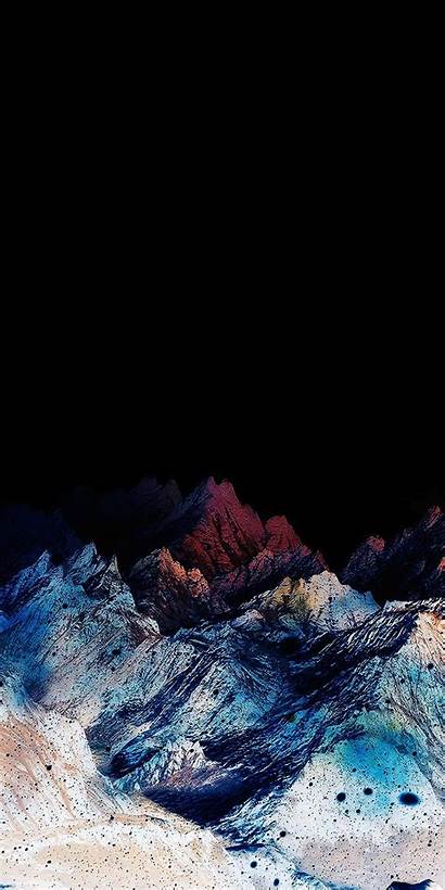 Oled Iphone True Mountain Wallpapers Xs Colorful