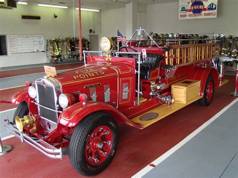 Antique 17 Five Points Fire Company 1932 Howegramm Pumpe Flickr