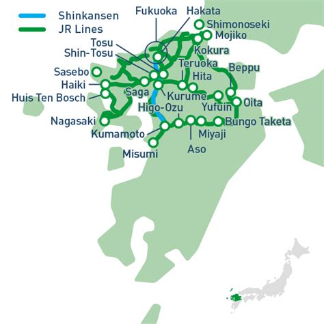 Northern Kyushu Area Pass Buy Now Japan Rail Pass