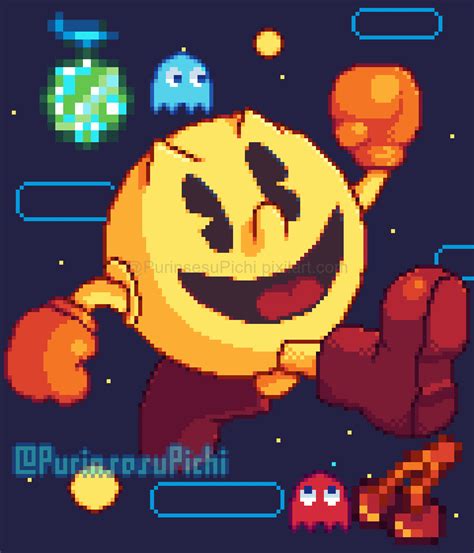 Pixilart Pac Man By Purinsesupichi