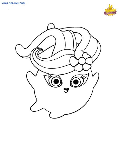 Sunny Bunnies Coloring Pages Coloring Home