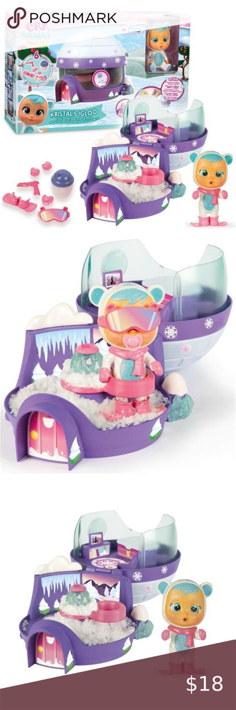 Cry Babies Magic Tears Kristals Igloo With Exclusive Doll Brand New