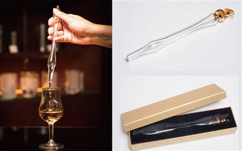 With this hand made elegant pipette you can control the drop and the amount you are adding. Water Droppers Give Whiskey a Richer Aroma and Taste