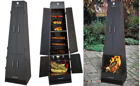 Quadque Charcoal Grill And Outdoor Fireplace In 2020 Outdoor