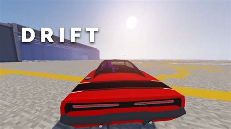 Drift In Minecraft Test Youtube
