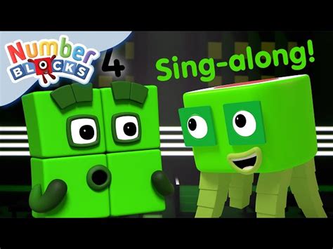 Sing Along Numberblocks Songs Four On The Dance Floor Videos For Kids