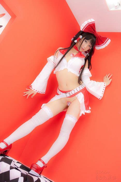 Lenfried Paipan Reimu Race Queen Ero Cosplay Sankaku Complex