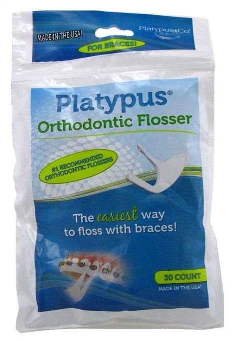 Platypus Ortho Flosser For Braces 30 Count