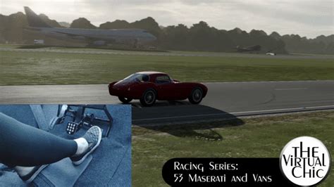 The Virtual Chic Racing Series Hillside Sprint In The Ferrari 365 And Stiletto Nine West Boots