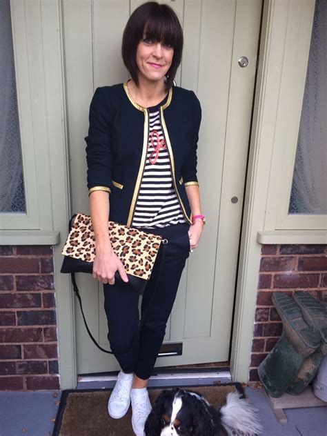 Pattern Clashing With Stripes Leopard Print And Trendy Spring