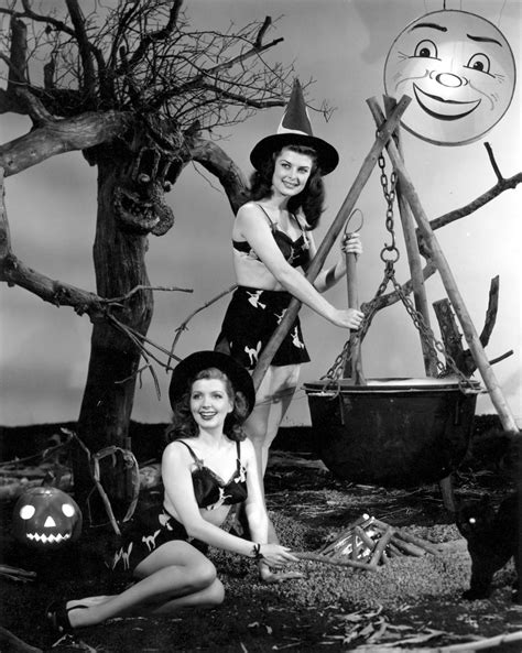 Witchy Witchy Women A Look At Halloween Pinups Oh