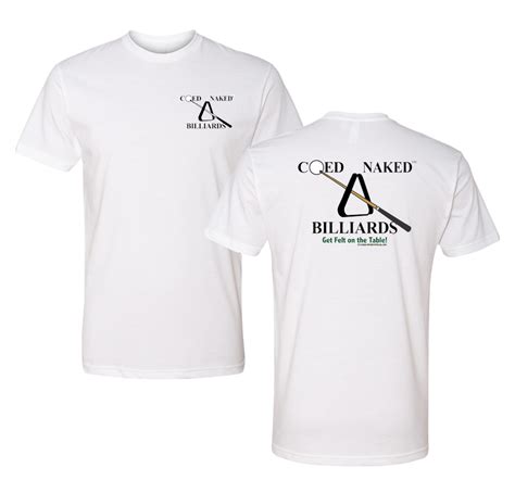 Coed Naked Billiards T Shirt Coed Naked Clothing