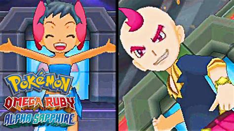 Pokémon Omega Ruby And Alpha Sapphire Gym Leaders Elite 4 Members