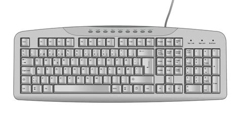 Keyboard Clipart Printable Keyboard Printable Transparent Free For
