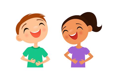 Laughing Children Stock Illustration Download Image Now Istock