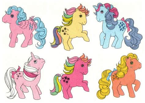 My Little Pony Sticker Book G1 Part 4 My Little Pony Stickers My