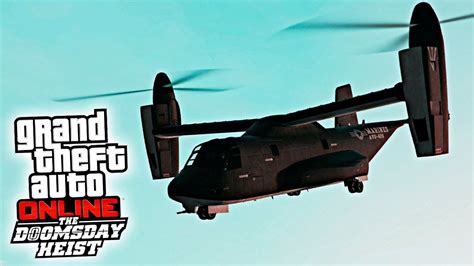 Gta 5 Doomsday Heist Finale Mission With The New Avenger The Flying