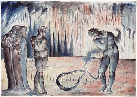 William Blakes Illustrations For Dantes Divine Comedy 1826 Flashbak