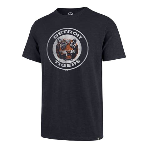 Detroit Tigers Mens Coop Scrum T Shirt Vintage Detroit Collection