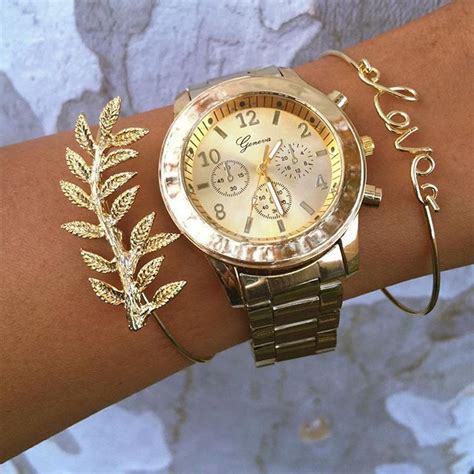 Matching Watches Watch Setting Tick Tock Bracelet Stack Jewellry Michael Kors Watch Bling