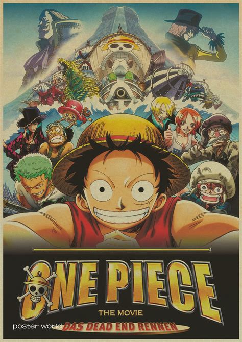 It was originally released on march 4, 2000 as part of the spring 2000 toei anime fair. One Piece Vintage Posters