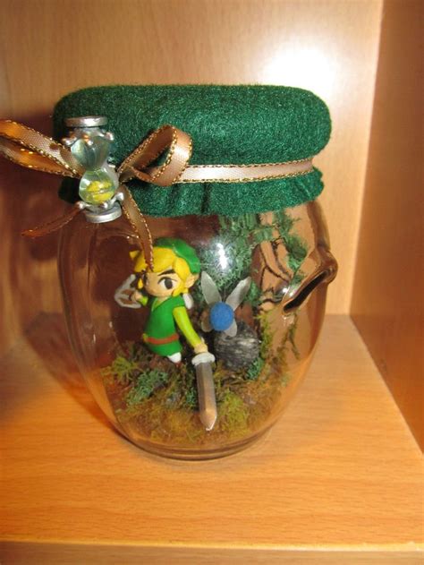 Link And Ciela The Fairy Legend Of Zelda Phantom Hourglass Jar Etsy