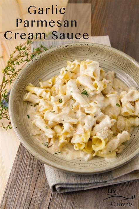 Garlic Parmesan Cream Sauce Delicious And Versatile Sauce Thatll Perk