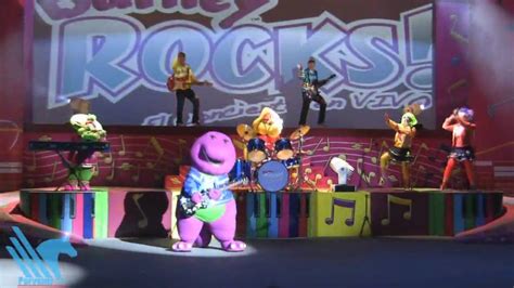 Prende Barney Con Su Rock En Monterrey Youtube
