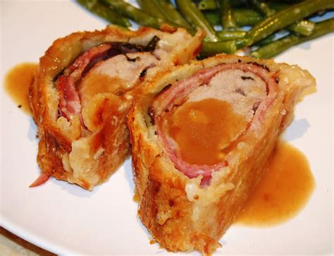 Filet mignon en croûte sauce au porto