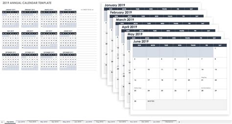 Year Calendar 2020 With Space To Write Calendar Template Printable
