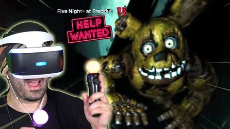 Springtrap Se Pone Serio Fnaf Vr Help Wanted Noche 3 Fnaf 3 Youtube