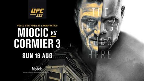 There are 24 fights in total planned for the event. UFC 252 Australia time, full fight card, main event, how ...