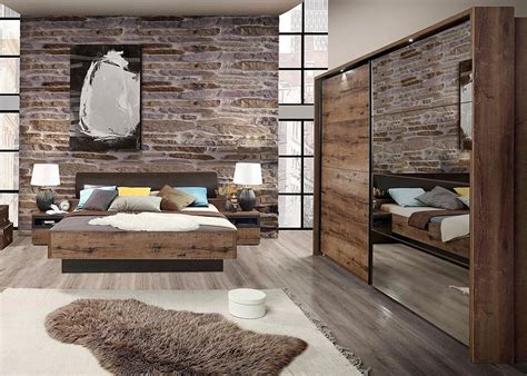 Selbstverständlich können sie auch zwischen verschiedenen materialien, wie etwa modernen sets aus hochglanz oder klassischen modellen aus massivholz, wählen. Schlafzimmer komplett 3-teilig Doppelbett 180x200cm ...